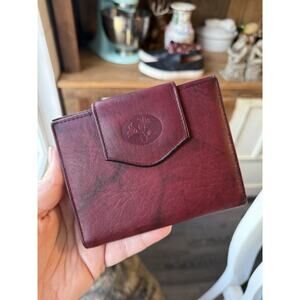 Vintage Buxton Woman’s Top Grain Cowhide Leather Wallet, Coin Purse